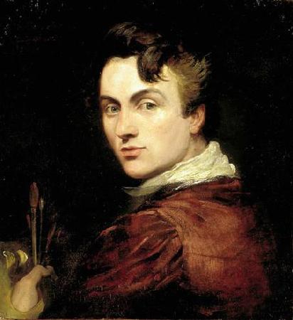 George Hayter Self portrait of George Hayter aged 28, painted in 1820 oil painting image